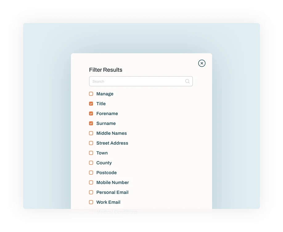 Enhanced Data Filtering